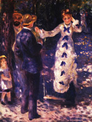 Auguste renoir The Swing